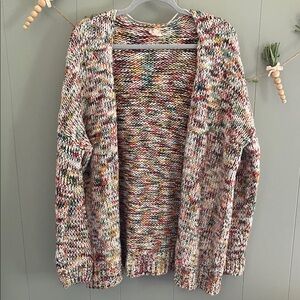 Multicolor Knit Women's Sweater